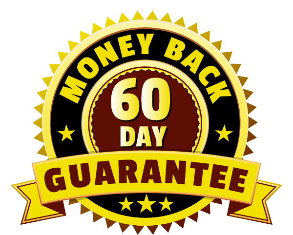 60 day money back guarantee badge